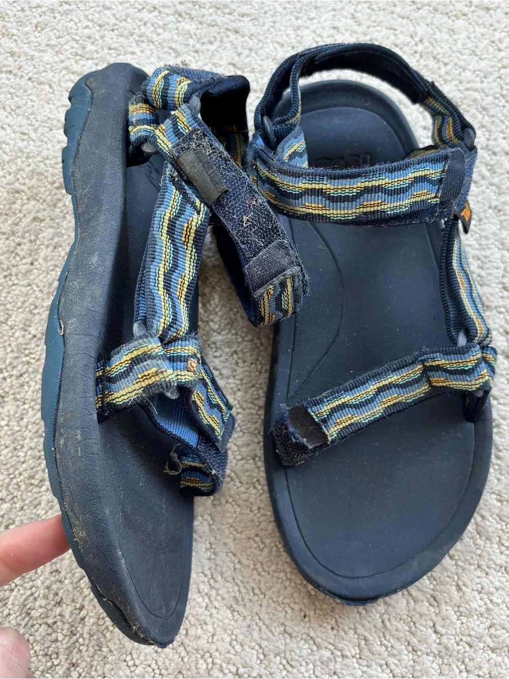 Teva Classic Navy Blue Outdoor Strap Sandals